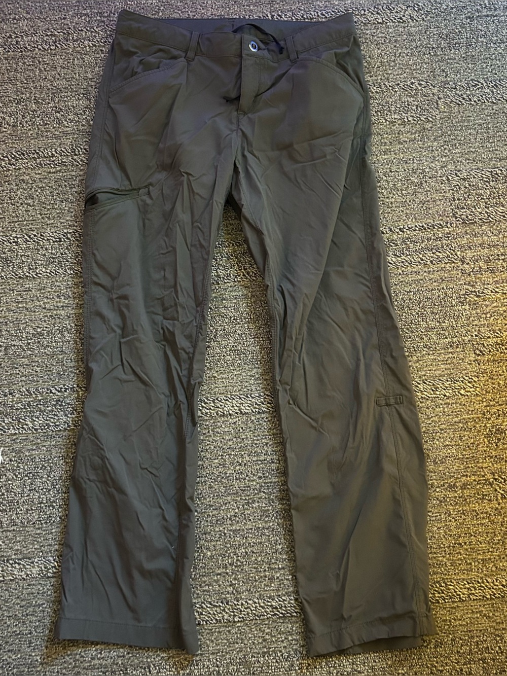 Grey Patagonia Quandry Hiking/Outdoor Pants.